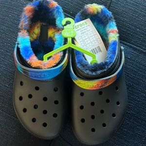 Croc Class lined spray dye clog